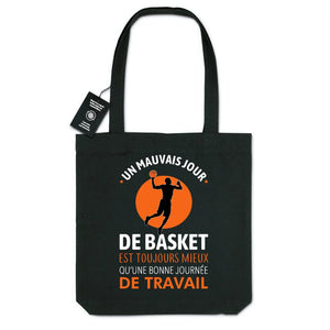 Totebag Un mauvais jour de basket