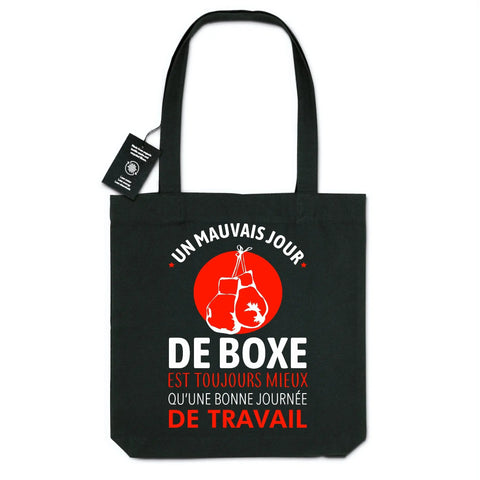 Totebag Un mauvais jour de boxe