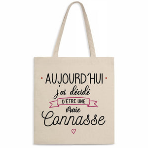 Totebag Une vraie connasse