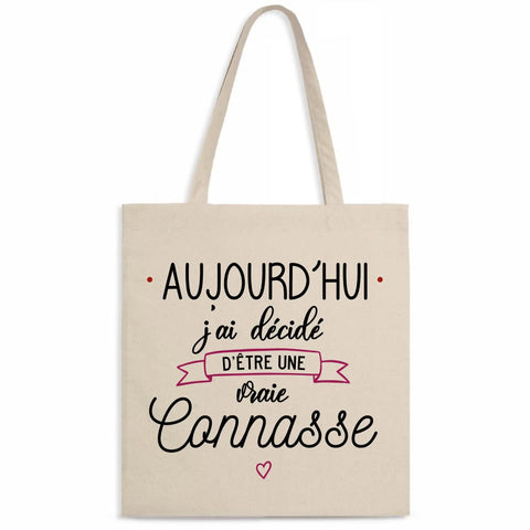 Totebag Une vraie connasse