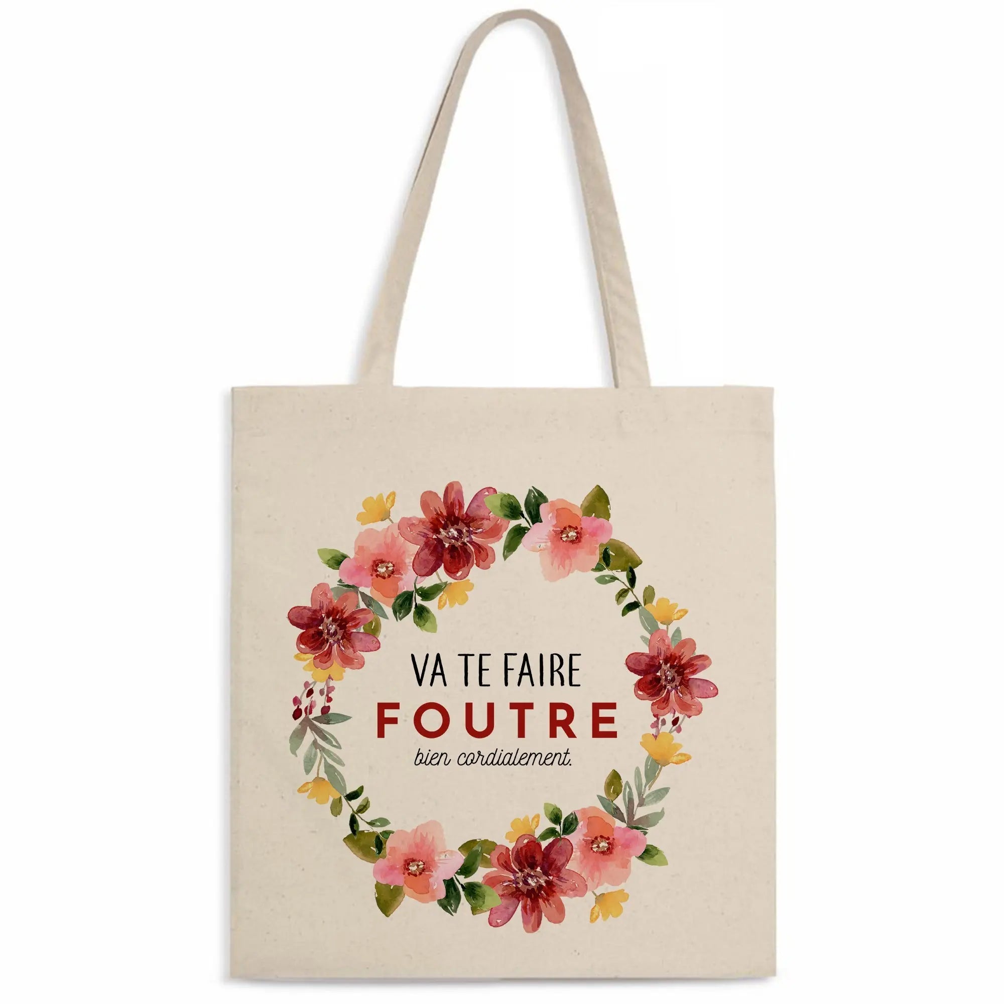 Totebag Va te faire foutre bien cordialement