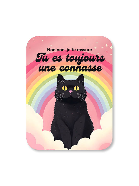 Aimant Tu es toujours une connasse Encre et Créations