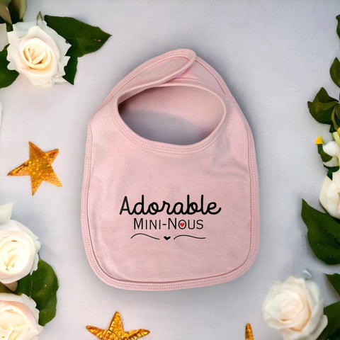 Bavoir - Adorable mini-nous - #shop_name - Premium Plus