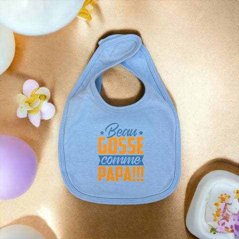 Bavoir - Beau gosse comme papa - #shop_name - Premium Plus