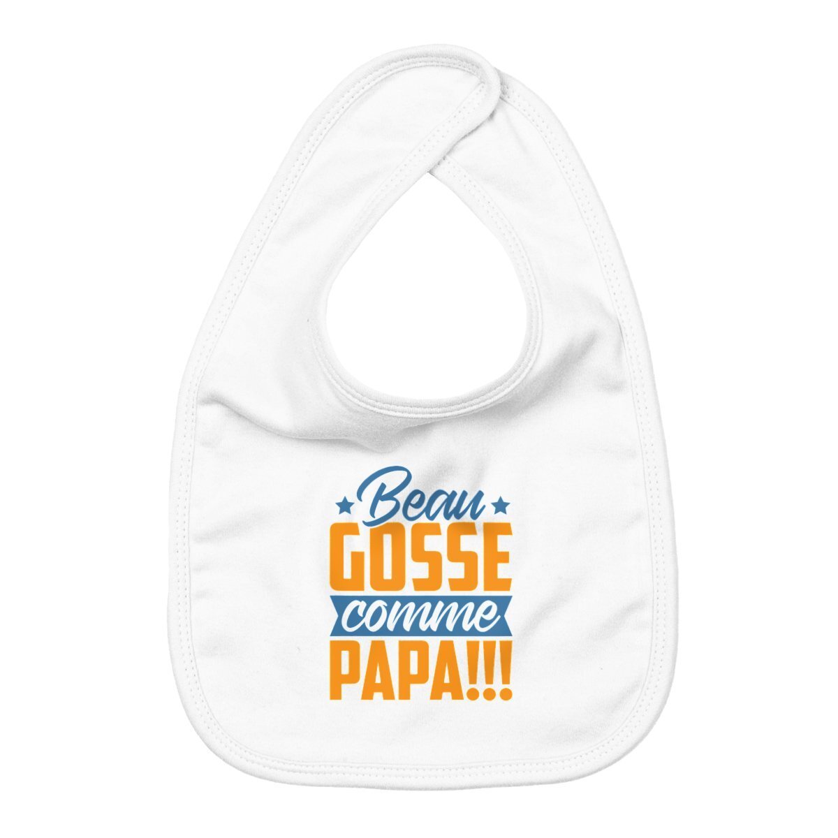 Bavoir - Beau gosse comme papa - #shop_name - Premium Plus