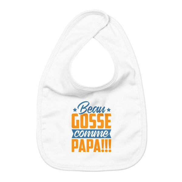 Bavoir - Beau gosse comme papa - #shop_name - Premium Plus