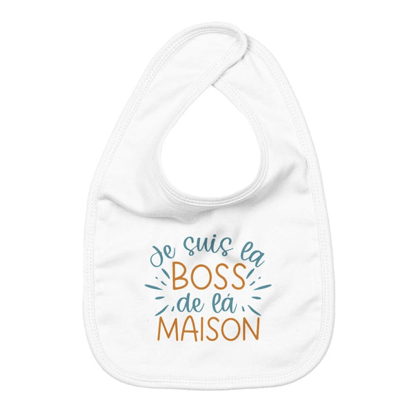 Bavoir - Je suis la boss de la maison - #shop_name - Premium Plus