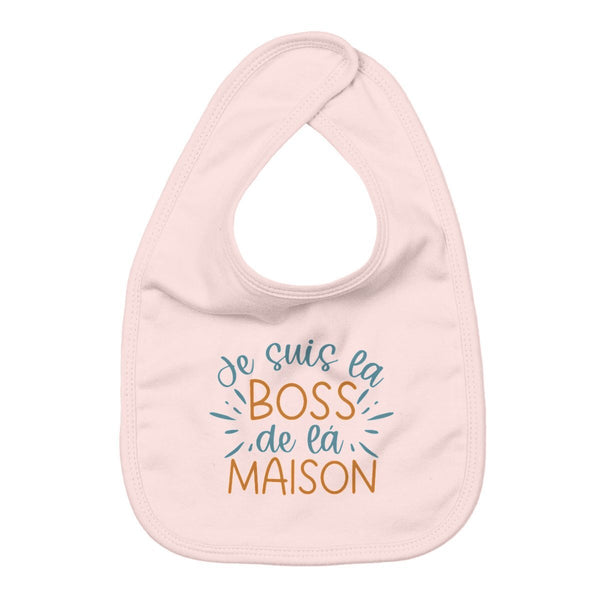 Bavoir - Je suis la boss de la maison - #shop_name - Premium Plus