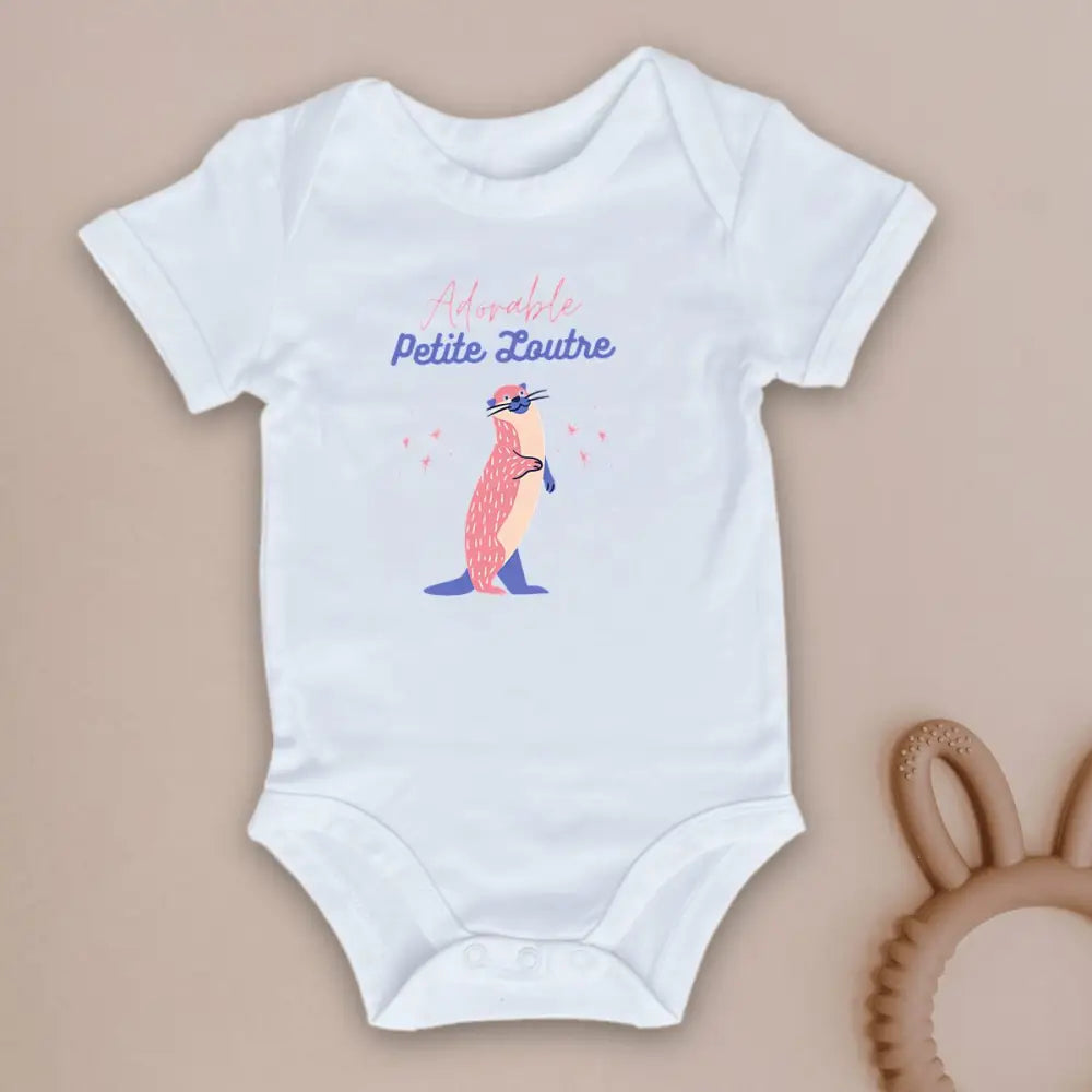 Body bébé Adorable petite loutre