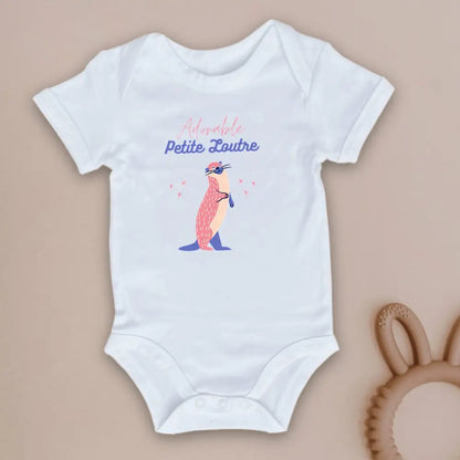 Body bébé Adorable petite loutre