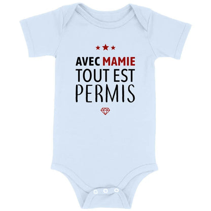 Body bébé Avec mamie tout est permis