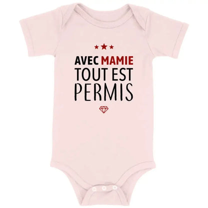 Body bébé Avec mamie tout est permis
