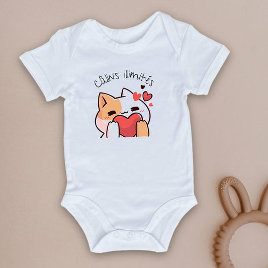Body bébé Câlins illimités