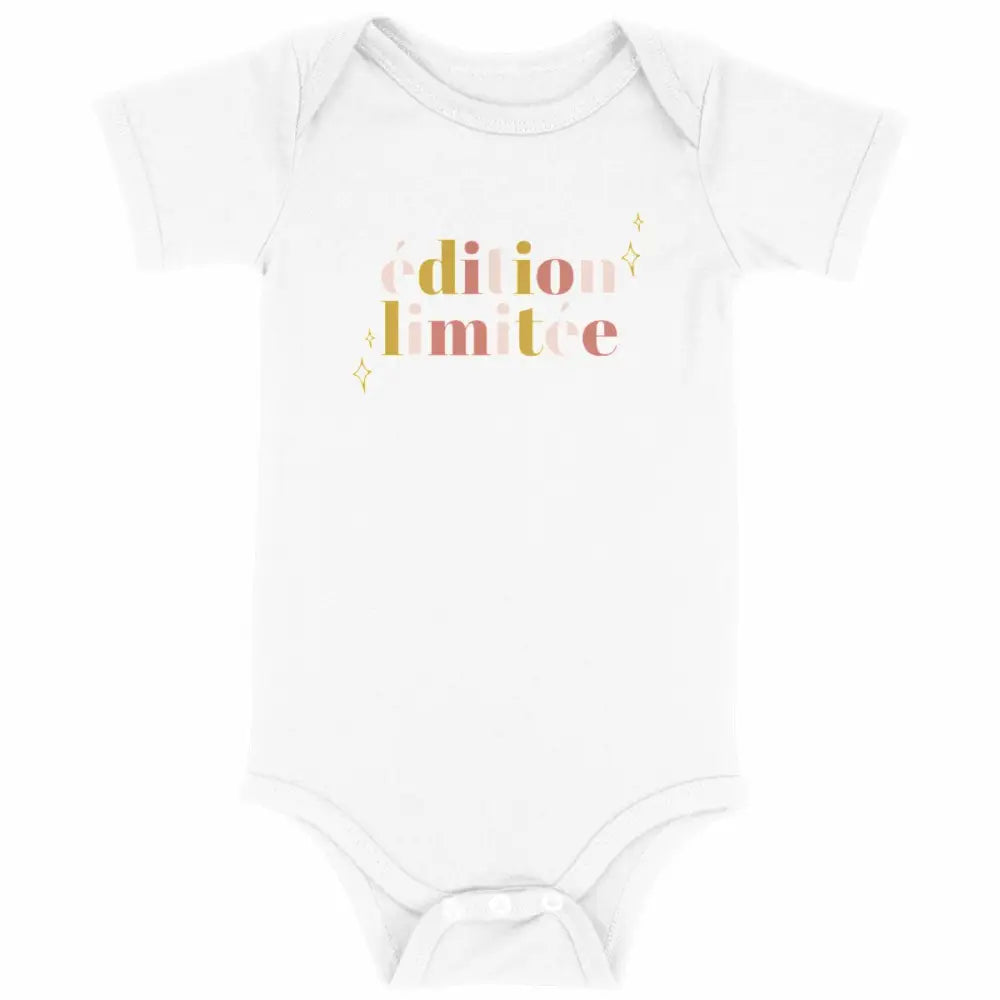 Body bébé Édition limitée