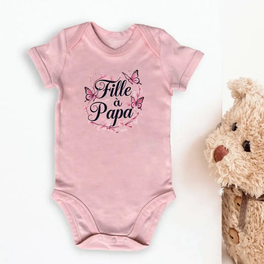 Body bébé Fille à papa