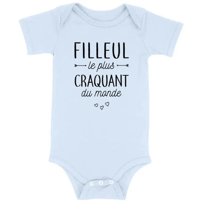 Body bébé Filleul le plus craquant du monde