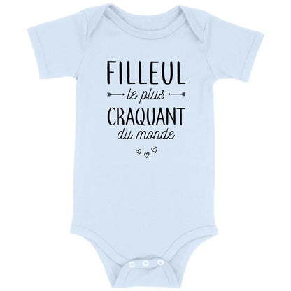 Body bébé Filleul le plus craquant du monde