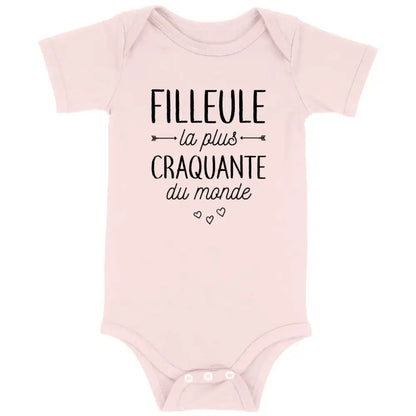 Body bébé Filleule la plus craquante