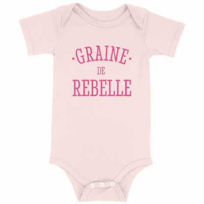 Body bébé Graine de rebelle