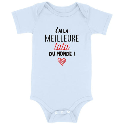 Body bébé J'ai la meilleure tata du monde
