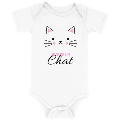 Body bébé Je suis un chat