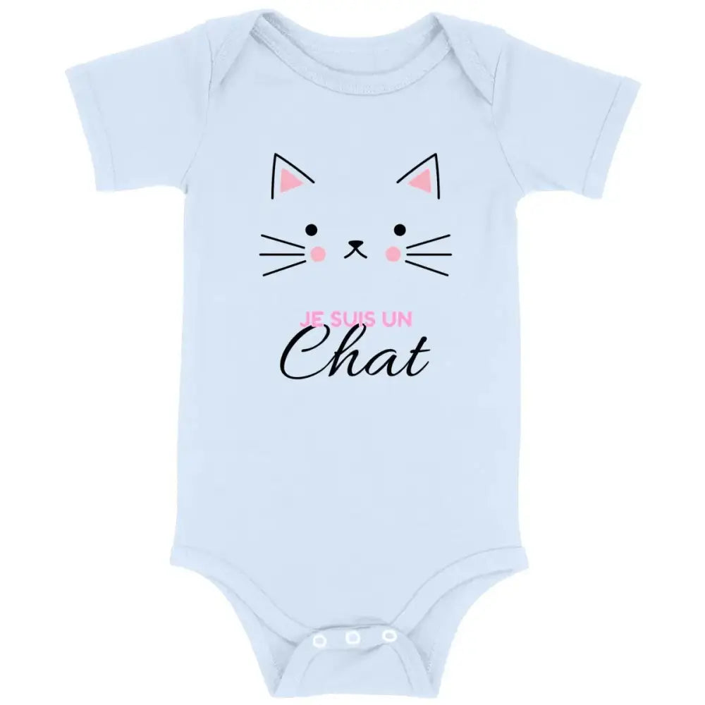 Body bébé Je suis un chat