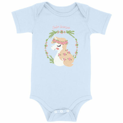Body bébé Jolie licorne