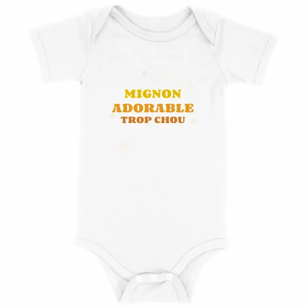 Body bébé Mignon adorable trop chou