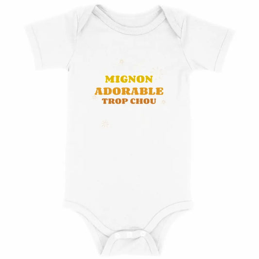 Body bébé Mignon adorable trop chou
