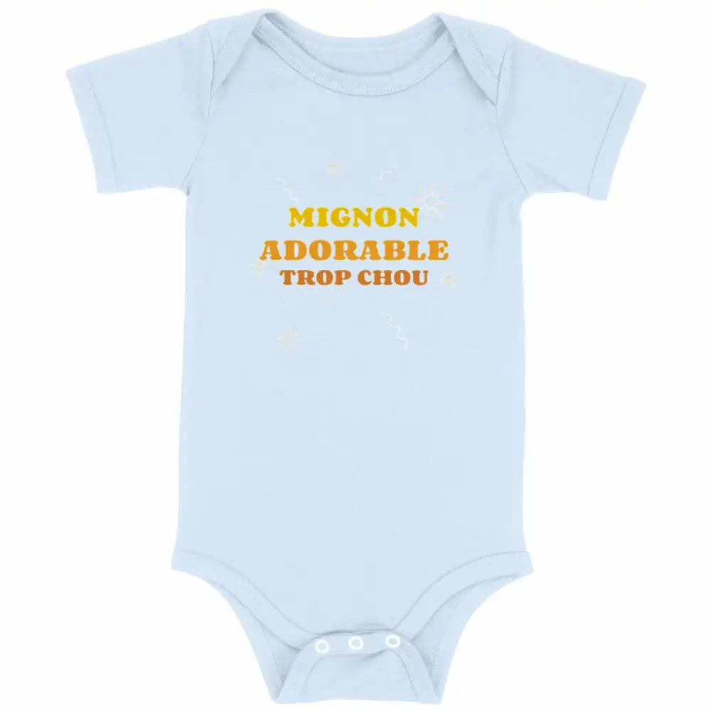 Body bébé Mignon adorable trop chou