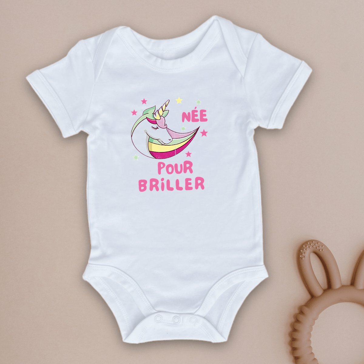 Body bébé Née pour briller