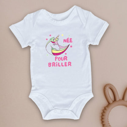 Body bébé Née pour briller