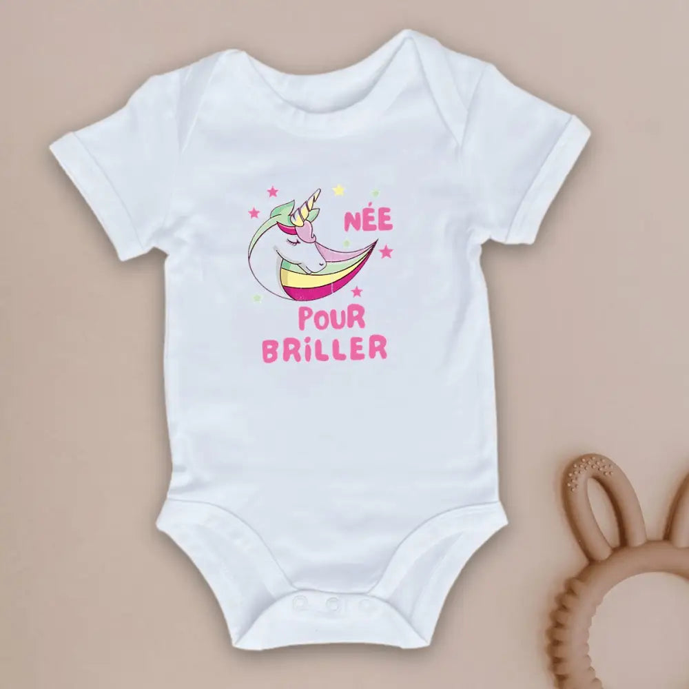 Body bébé Née pour briller