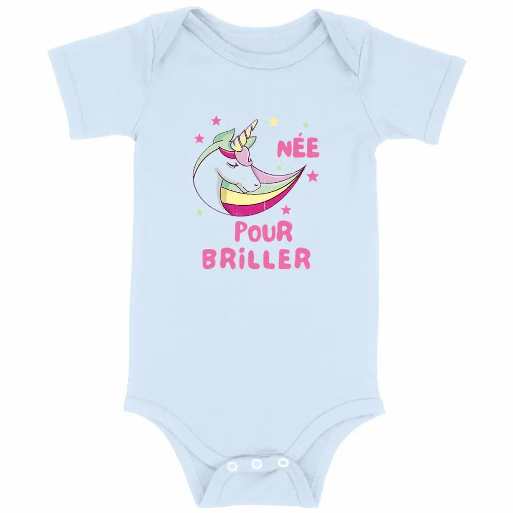 Body bébé Née pour briller
