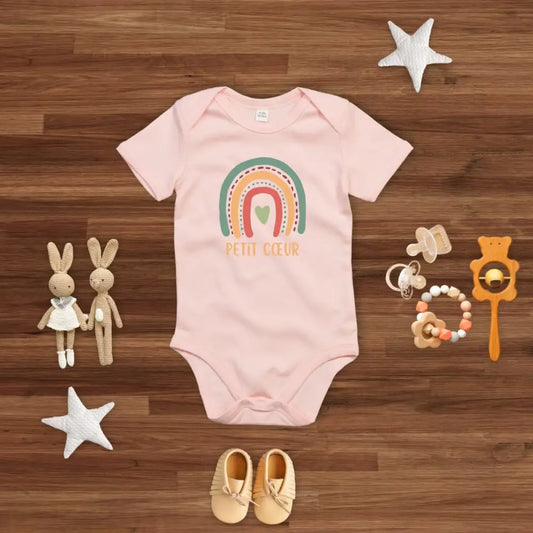 Body bébé Petit coeur