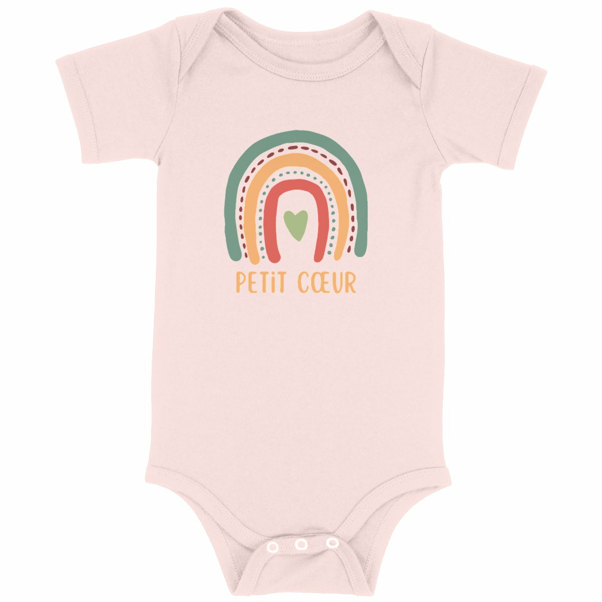 Body bébé Petit coeur