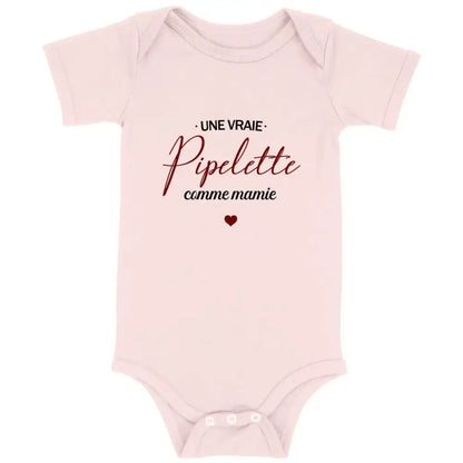 Body bébé Pipelette comme mamie