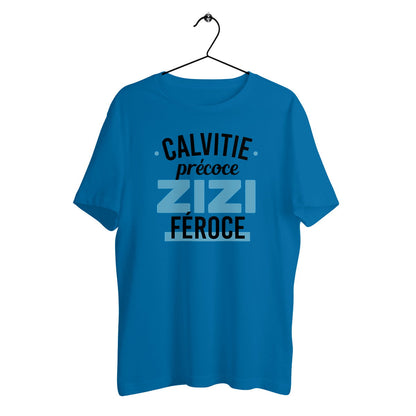 T-shirt homme en coton bio Calvitie précoce zizi féroce - face_4