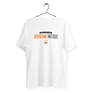 T-shirt homme col rond - Monsieur Rhum'antique