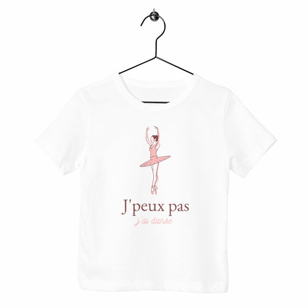 T-shirt enfant - J'peux pas j'ai danse