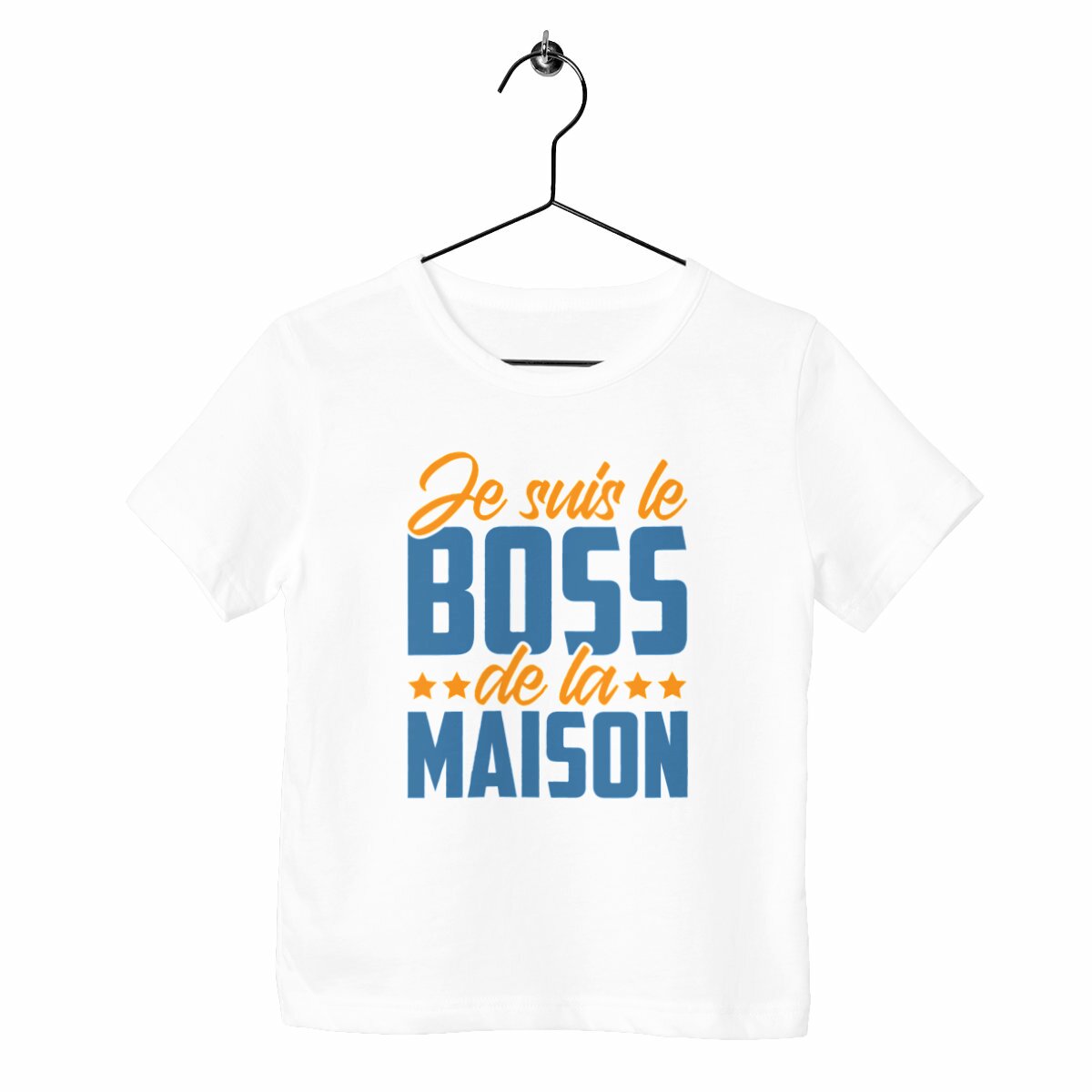 T-shirt enfant - Je suis le boss de la maison