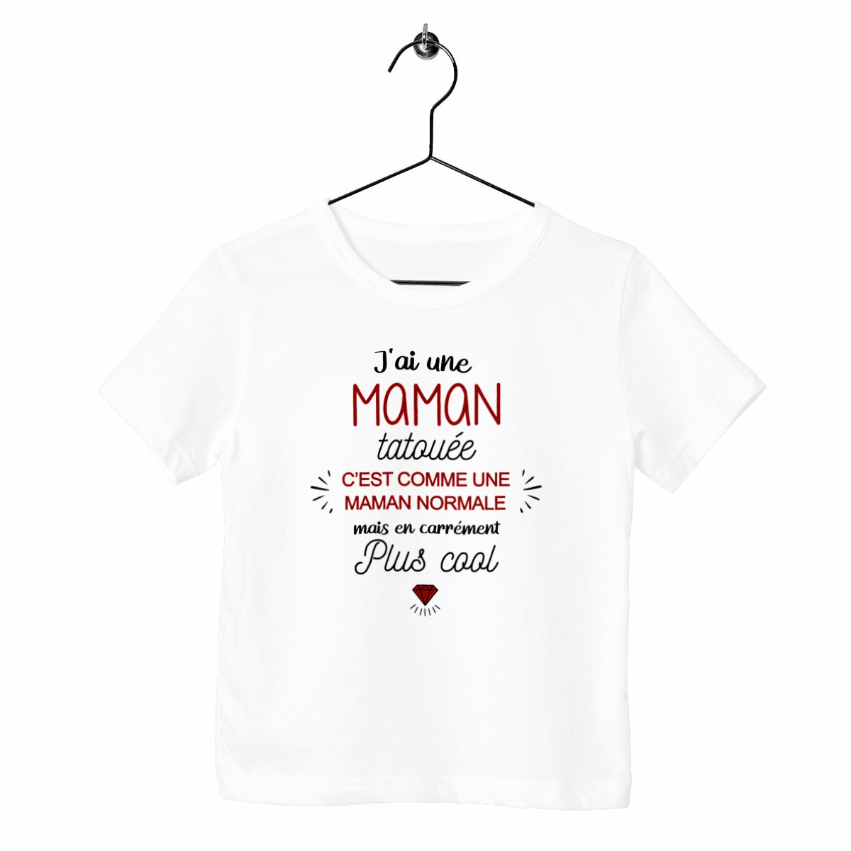 T-shirt enfant - J'ai une maman tatouée