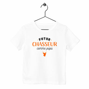 T-shirt enfant - Futur chasseur comme papa