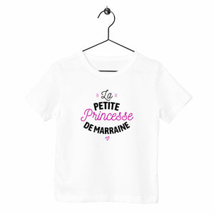 T-shirt enfant - Petite princesse de marraine