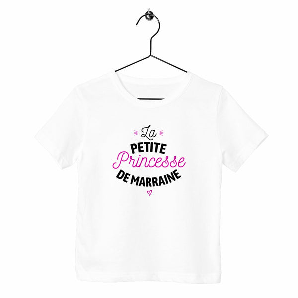 T-shirt enfant - Petite princesse de marraine