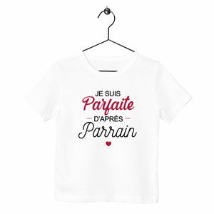 T-shirt enfant - Parfaite d'après Parrain