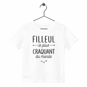 T-shirt enfant - Filleul le plus craquant