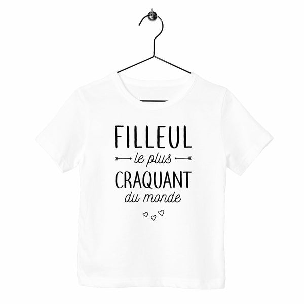 T-shirt enfant - Filleul le plus craquant