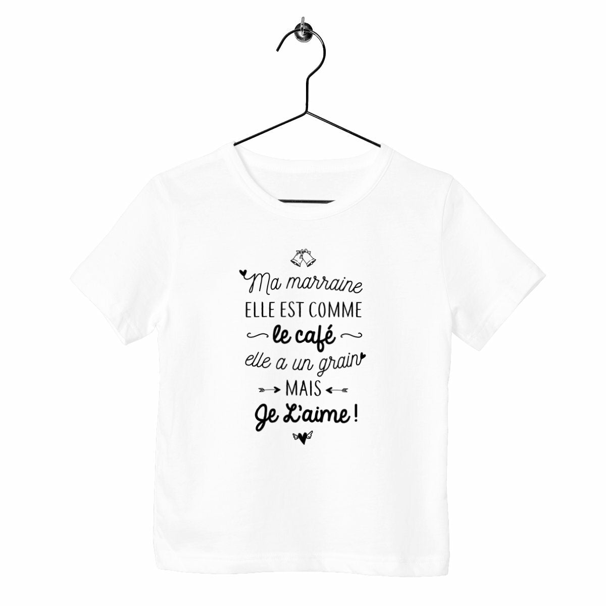 T-shirt enfant - Marraine, grain de café