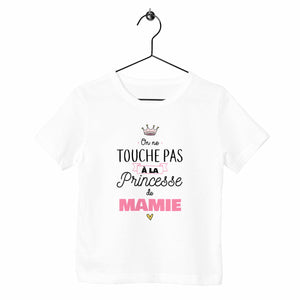 T-shirt enfant - La princesse de mamie